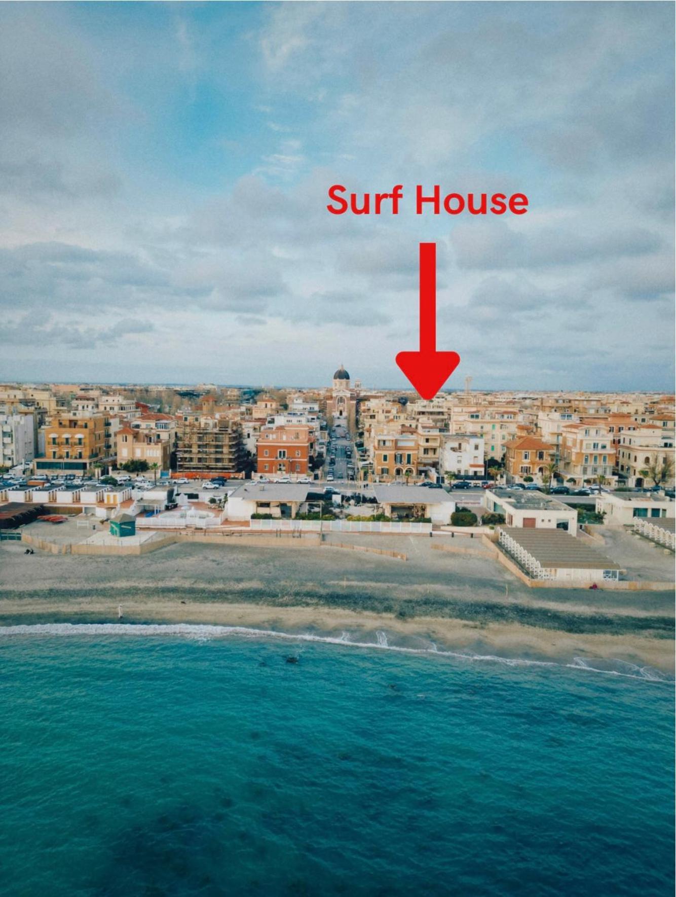 Surf House Appartement Ostia Buitenkant foto